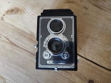 Ilford Craftsman Vintage Art Deco British TLR Medium Format Camera