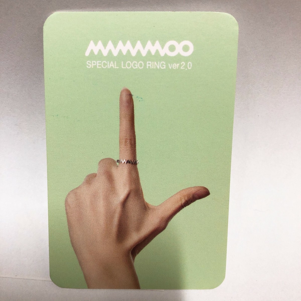 ママム　mamamoo オフィシャルロゴリング YESASIA: Image Gallery - Mamamoo Official Goods - Logo Ring