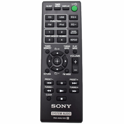 Sony Stereo Lautsprecher Fernbedienung für HCD-EC619IP MHC-EC619IP SSECL 5