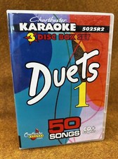 CHARTBUSTER Duets Volume 1 KARAOKE CD G 50 Songs Three Disc Box Set 5025R2