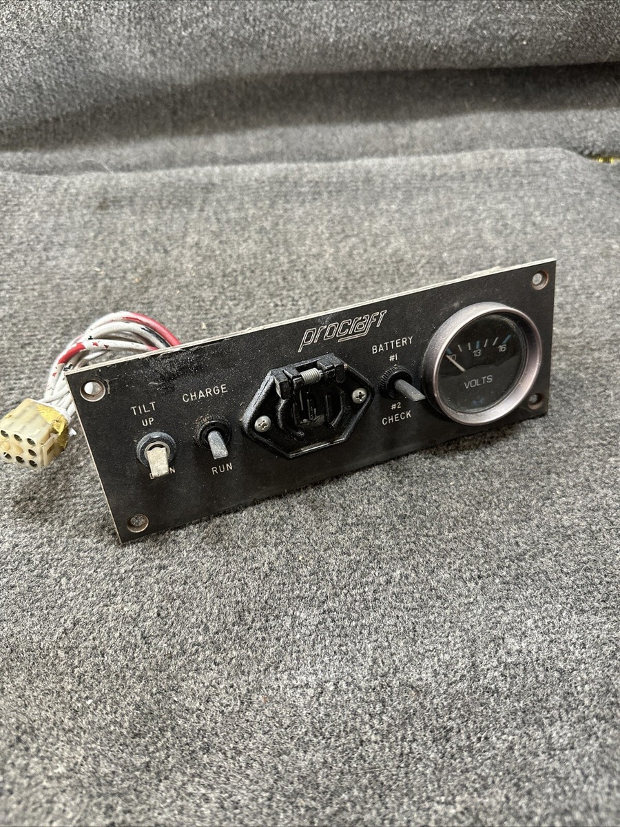 ProCraft Bass Boat Front Flush Mount Switch Trolling Motor Control