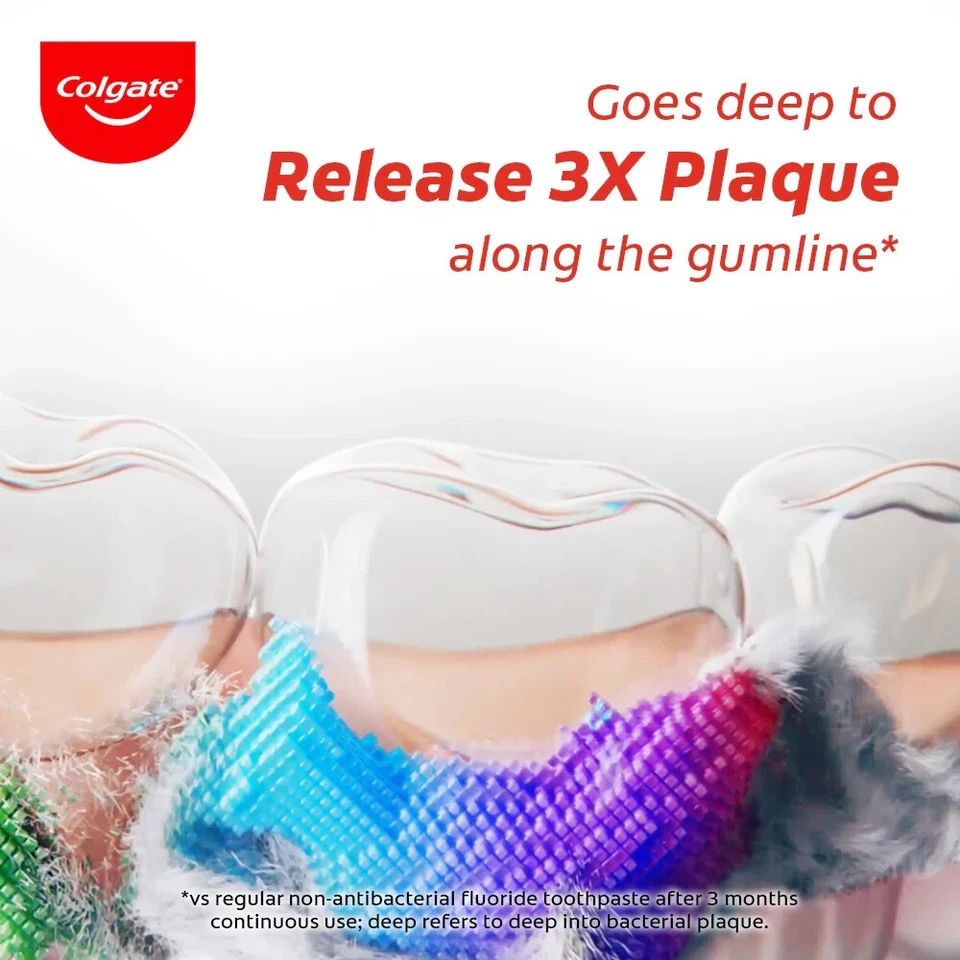 Colgate Total Plaque Release 3x Gum Care, Stronger Gum Toothpaste - Image 4 of 4