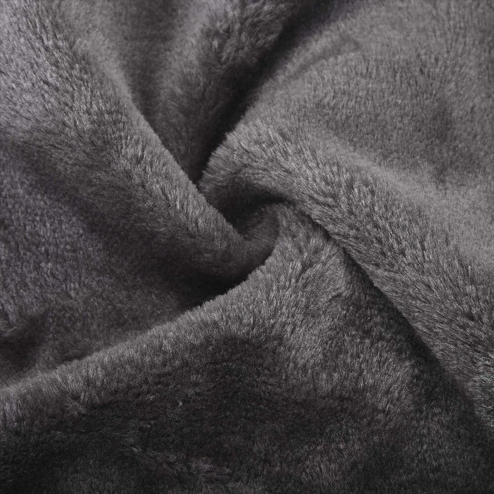 Men's Plaid Checked Fleece Lined Hoodie Zip Jacket Hoody Sweater - Picture 3 of 4