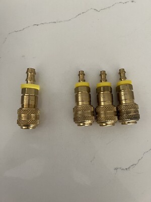 Dixon D Series Quick Coupling Connector 3/8'' Hose ID & 1/4  3/8  Body Size 4 Pcs