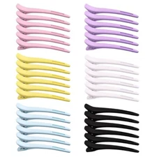 6 Pcs Duck Beak Hair Clips Hair Sectioning Clips for Cutting Hair Styling Clips