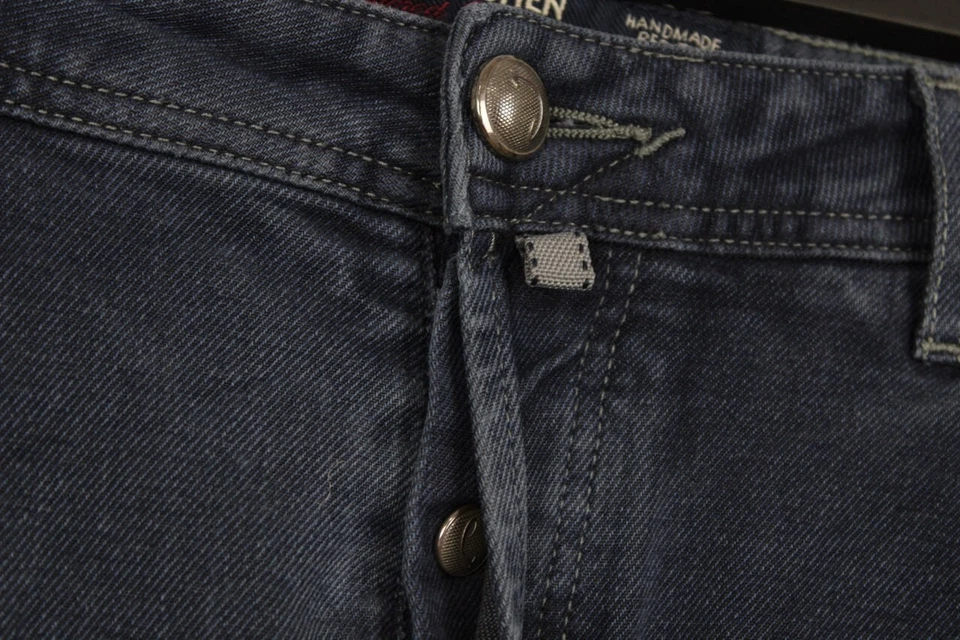 JACOB COHEN J688 COMF Wash Denim Stretch Slim Fit Handmade Tailored Jeans SZ 36 - Image 4 of 4