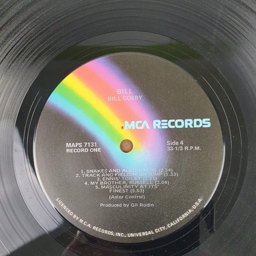 Bill Cosby - Bill 33 RPM Double Vinyl LP Records, 1973, Non-Music, Comedy, VGC - Picture 8 of 12