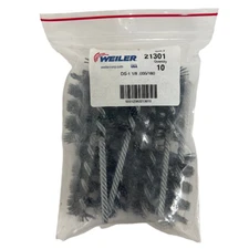 Weiler 21301 1-1/8" x 2-1/2" Nylox Power Tube Brush (Pack of 10)