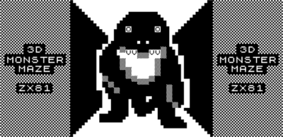 3D Monster Maze Sincair ZX81 Retro Computer Game Mug Retrogaming 8