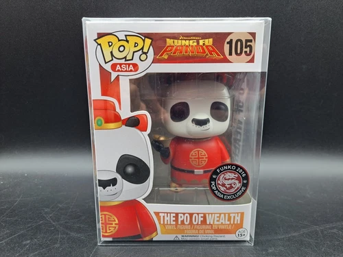 Funko Pop! Asia: Kung Fu Panda- The Po of Wealth (#105) Pop Asia Exclusive