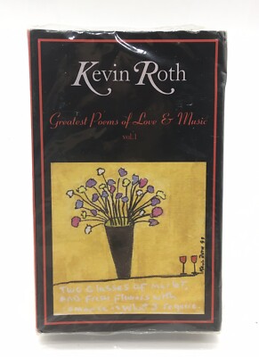 Kevin Roth Greatest Poems of Love & Music Vol. 1 Cassette Tape NEW