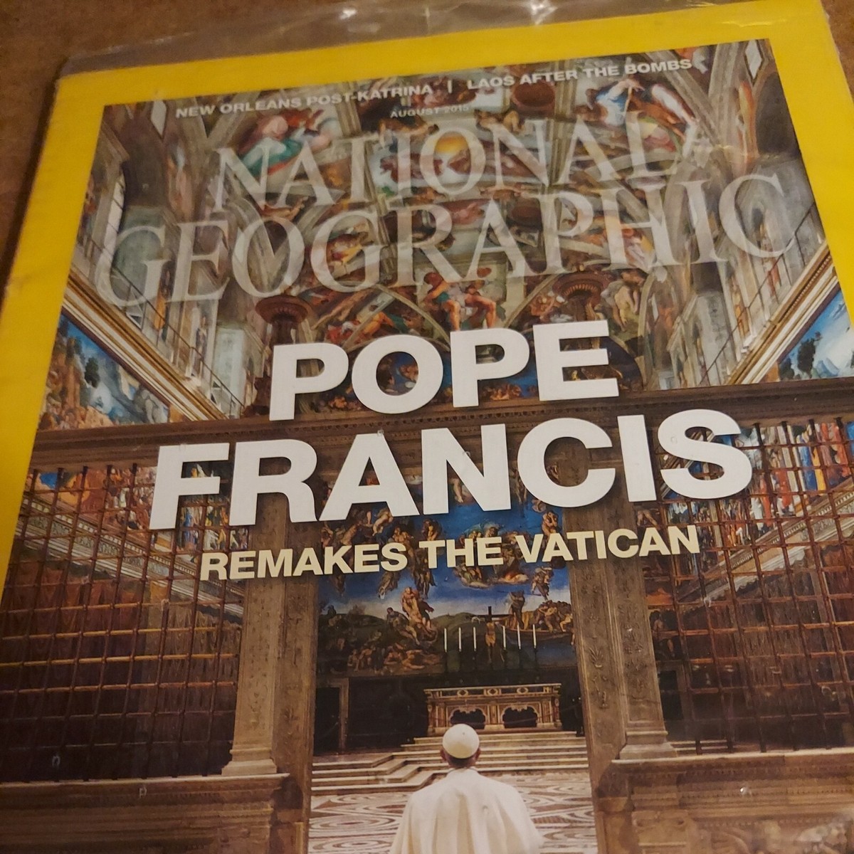New! 2015 National Geographic Magazine August Issue-Original