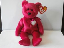 TY RETIRED Beanie Baby / Babies VALENTINA THE HEART BEAR  MWMT