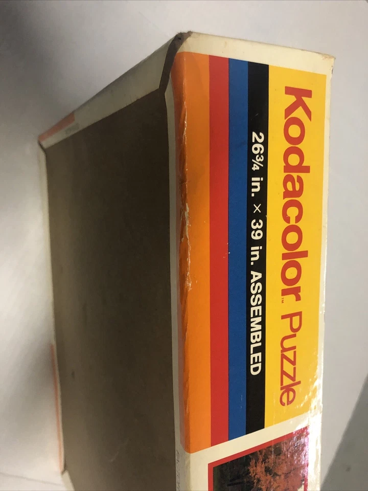 Rompecabezas Kodakcolor 1992 vintage 2000 piezas otoño #16161 usado Foto 2 de 4