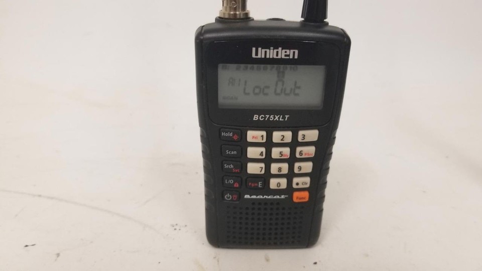 Uniden Bearcat 300Channel Handheld Scanner w/ Antenna (BC75XLT) eBay