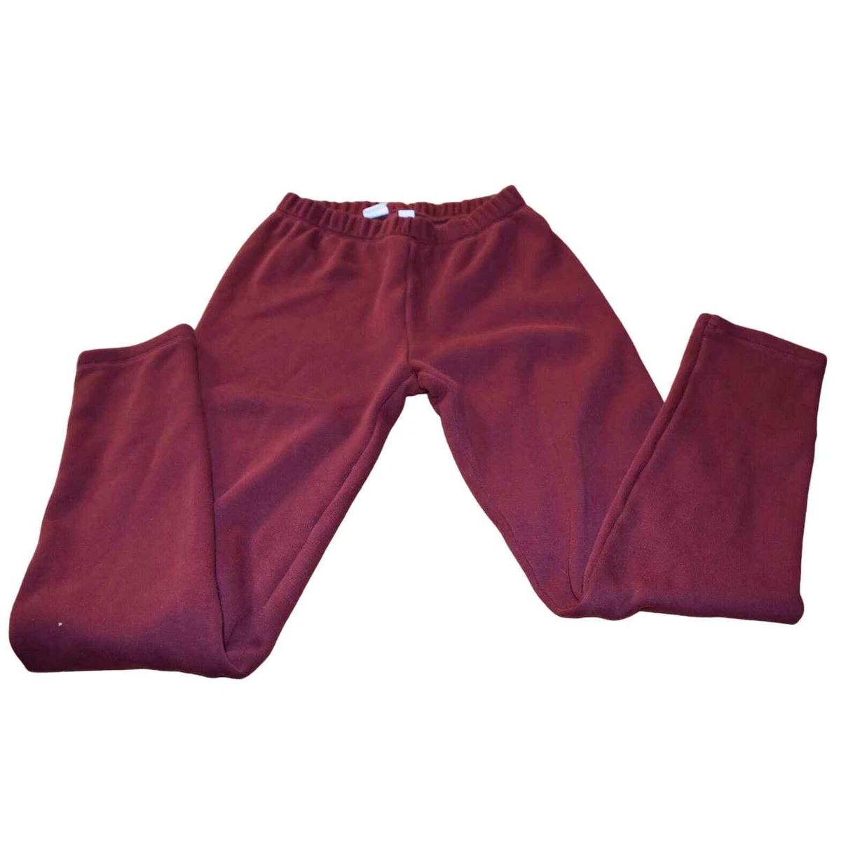 Gap Kid s Fleece Lined Leggings Maroon Red XL 12 LN