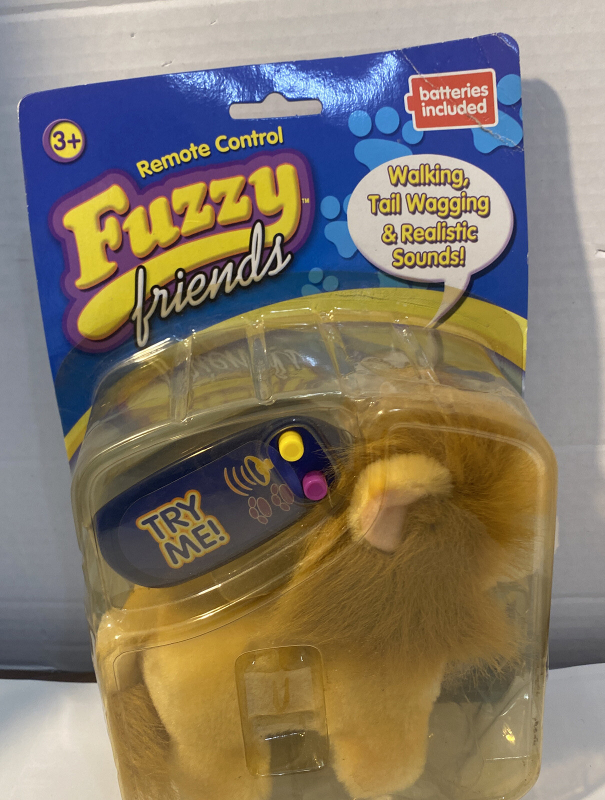 Vintage 2002 Fuzzy Friends Remote Control Lion Sealed eBay