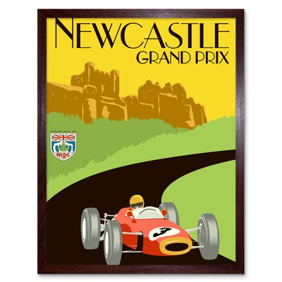 Newcastle Grand Prix Banburgh Motor Circuit 1965 England UK Motor Sportwagen Raci