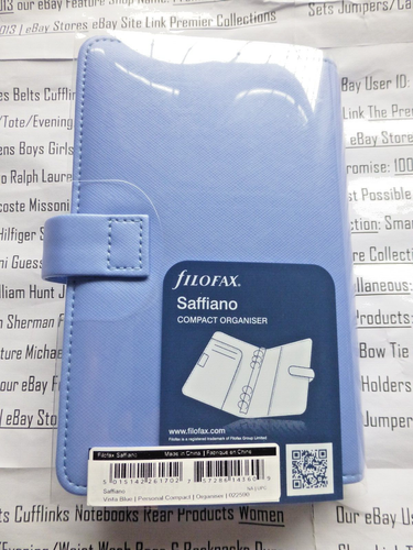 FILOFAX Saffiano persönlicher kompakter Organizer Original nachfüllbarer Tagebuch Notizblock - Bild 32 von 32