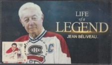 CANADA # 3028.11 - LEGENDS of HOCKEY JEAN BELIVEAU on SUPERB FIRST DAY COVER