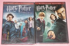 Harry Potter DVD Lot - Goblet of Fire  Order of the Phoenix New 