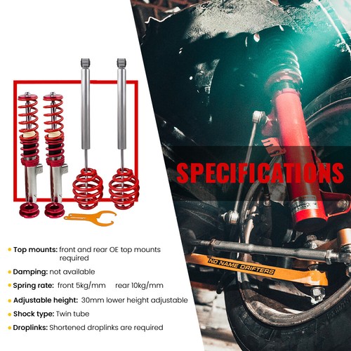 Gewindefahrwerk for BMW 3 2-Türer Coupé (E46) 320ci 325ci 330ci 320cd 330cd 1999 - 第 3/12 張圖片