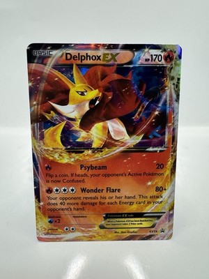 Pokémon TCG Delphox EX Holo Ultra Rare Black Star Promo Card XY19 NM | eBay