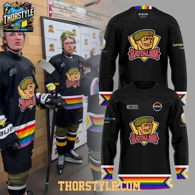 Personalized North Bay Battalion Inclusion DEI 2026 Night Hockey Shirt Fan Gear