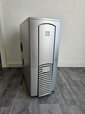 Retro Gaming Gehäuse Tower Chieftec Dragon Aluminium lightweight Alu silber 2003