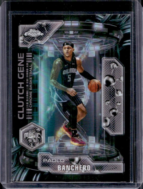 2025-26 Topps Chrome Paolo Banchero Clutch Gene Refractor #CG-19 Magic