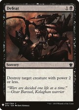 x1 Defeat - Mystery Booster - NM - MTG