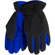 Tillman 1584 Polar Fleece with ColdBlock Lining Leather Palm Winter Gloves Small