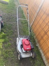 Honda Hr194 Self Propelled Lawnmower Petrol With Roller Works Please Read