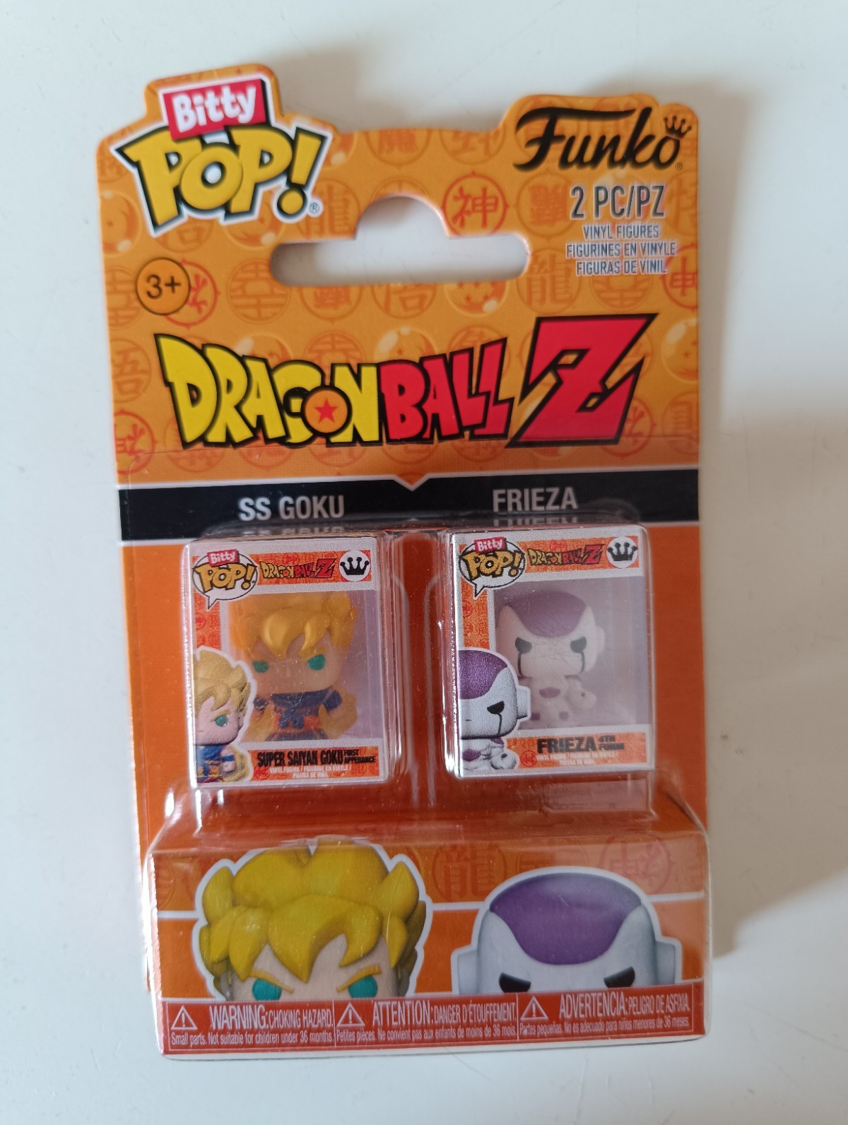Funko Bitty Pop! Dragon Ball Z 2er-Pack SS Goku & Frieza Vinylfigur