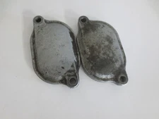 87 88 Honda Fourtrax Foreman 350 350D Used OEM Pair of Valve Cover Adjuster Caps