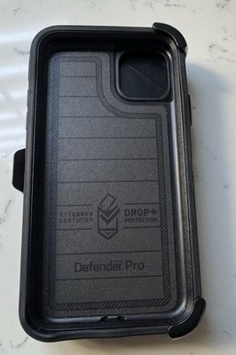 Otter Box Black Iphone 16 Pro Max Defender Pro Case with removable clip case