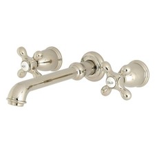 Kingston Brass KS712.AX English Country 1.2 GPM Wall Mounted - Nickel