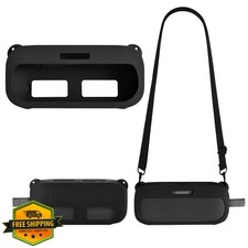 Bose SoundLink Flex Black Silicone Case Strap Travel Cover