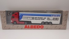 Albedo 1:87 Volvo FH16 Koffer Sattelzug DEHA Auto Handels Reparatur Volvo *OVP*
