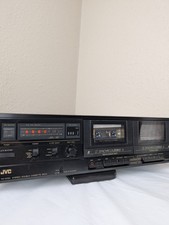 JVC TD-W106 Stereo Double Cassette Deck Player Repair or Parts Vintage