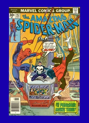 Amazing Spider-Man #162 - 1st Jigsaw - 1st Doctor Marla Madison - 1976 - VF/NM