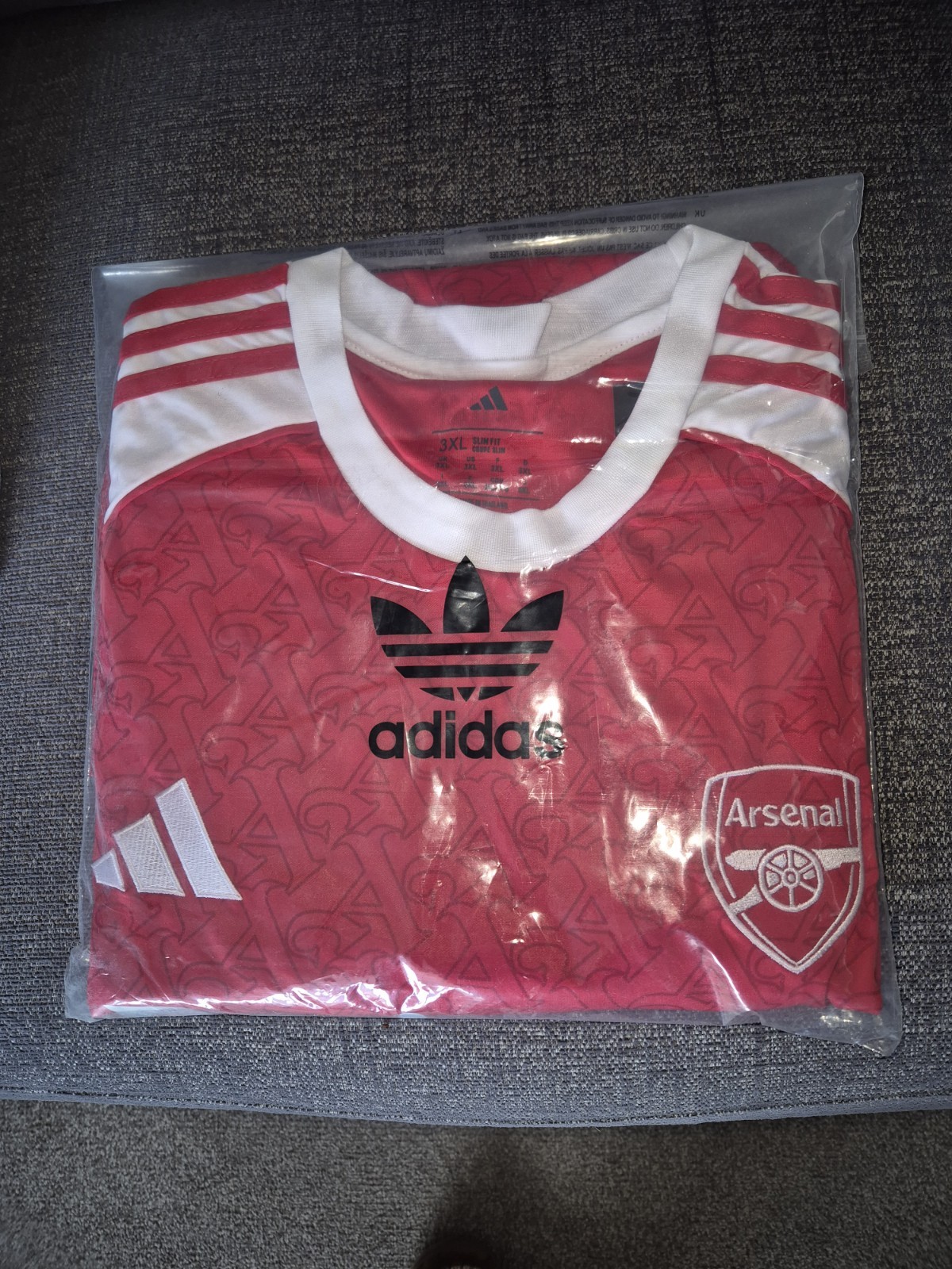 Arsenal FC 25/26 Home Shirt 3XL NEW for sale on Ebay