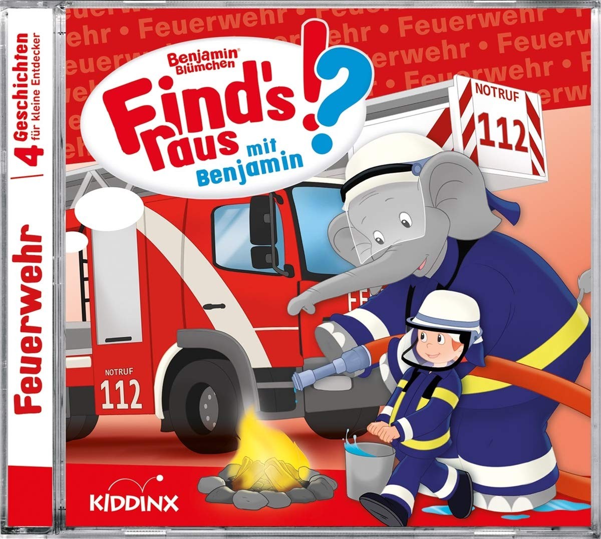 Бенджамин Блюмхен, Найди рауса среди Бенджамина: Feuerwehr (CD)