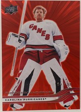 2025-26 Upper Deck Series 2 Frederik Andersen Red Outburst /25 #277