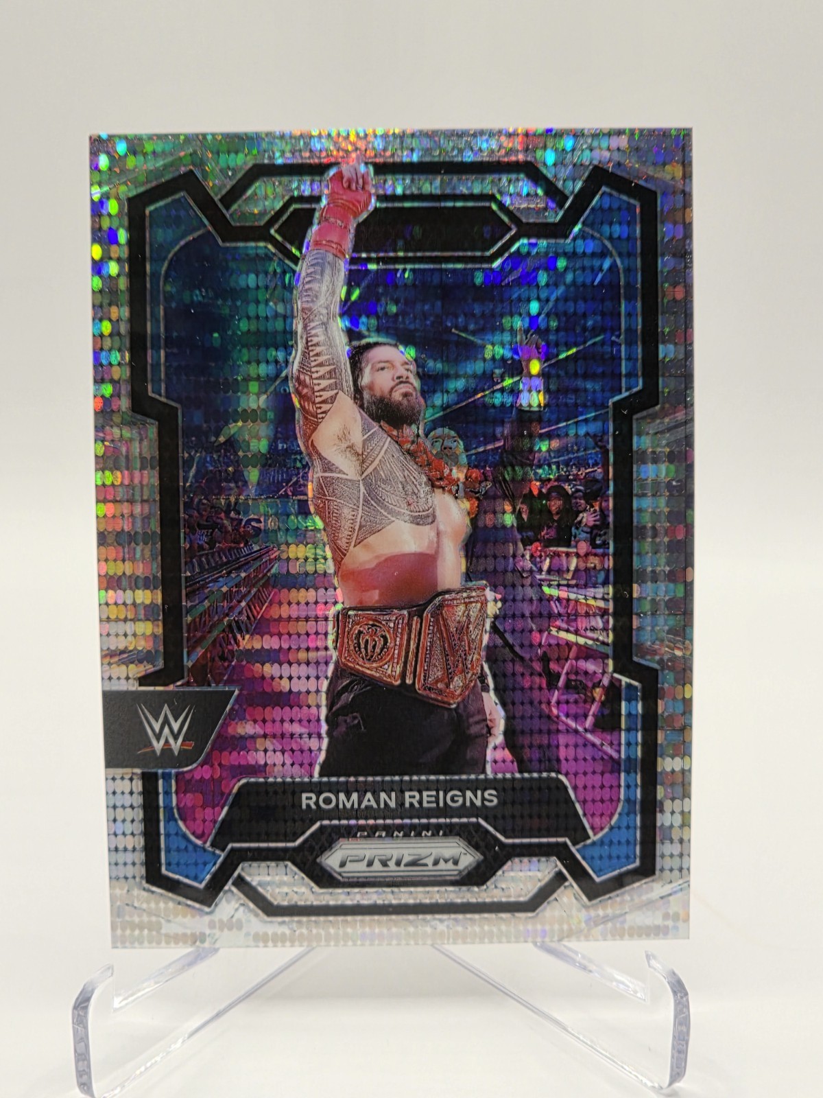 2024 Panini Prizm WWE - Roman Reigns #191 Pulsar Prizm /499
