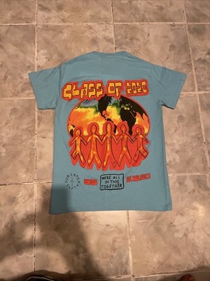 Travis Scott x Cactus Jack Class of 2020 T-Shirt Light Blue SZ Small