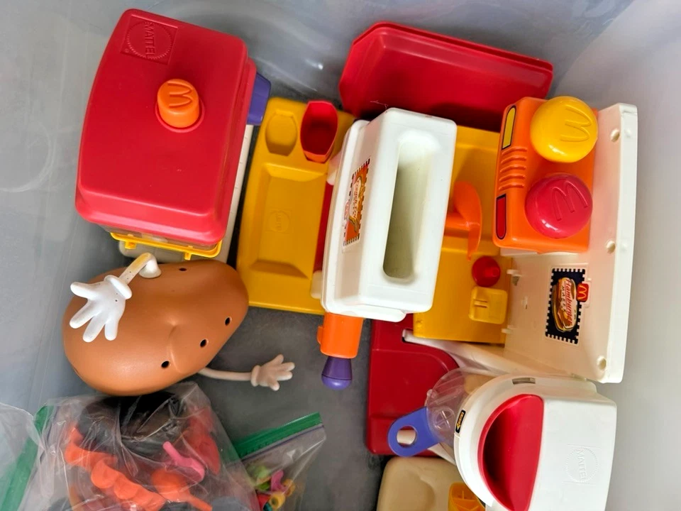 De colección 1993 McDonald’s Happy Meal Magic Snack Maker Set Mattel - Fuente de bebida Foto 3 de 4