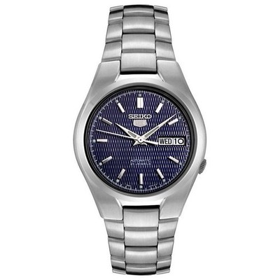 Seiko 5 Automatic Blue Dial Stainless Steel Case 38mm SNK603K1 Men's Watch 30M