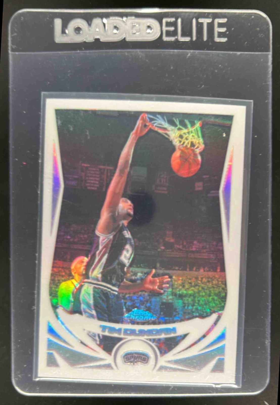 2004-05 Topps Chrome Tim Duncan Refractor #50 Spurs