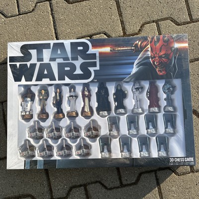 STAR WARS  Schachspiel 3D Chess Game 2012  OVP - Sammlersstück